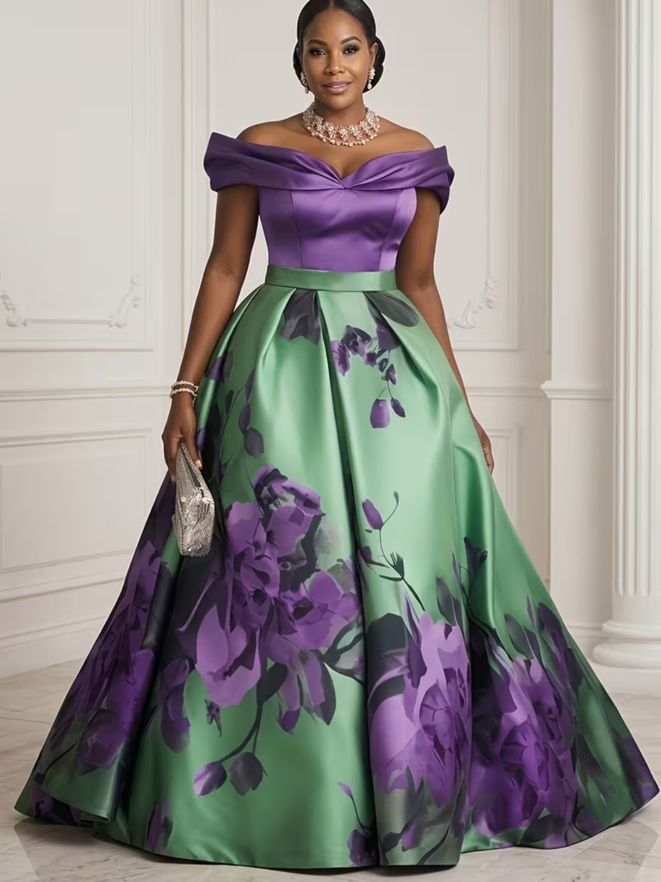 Gaun pesta formal wanita ukura - Romper Floral Print ulasan dan harga