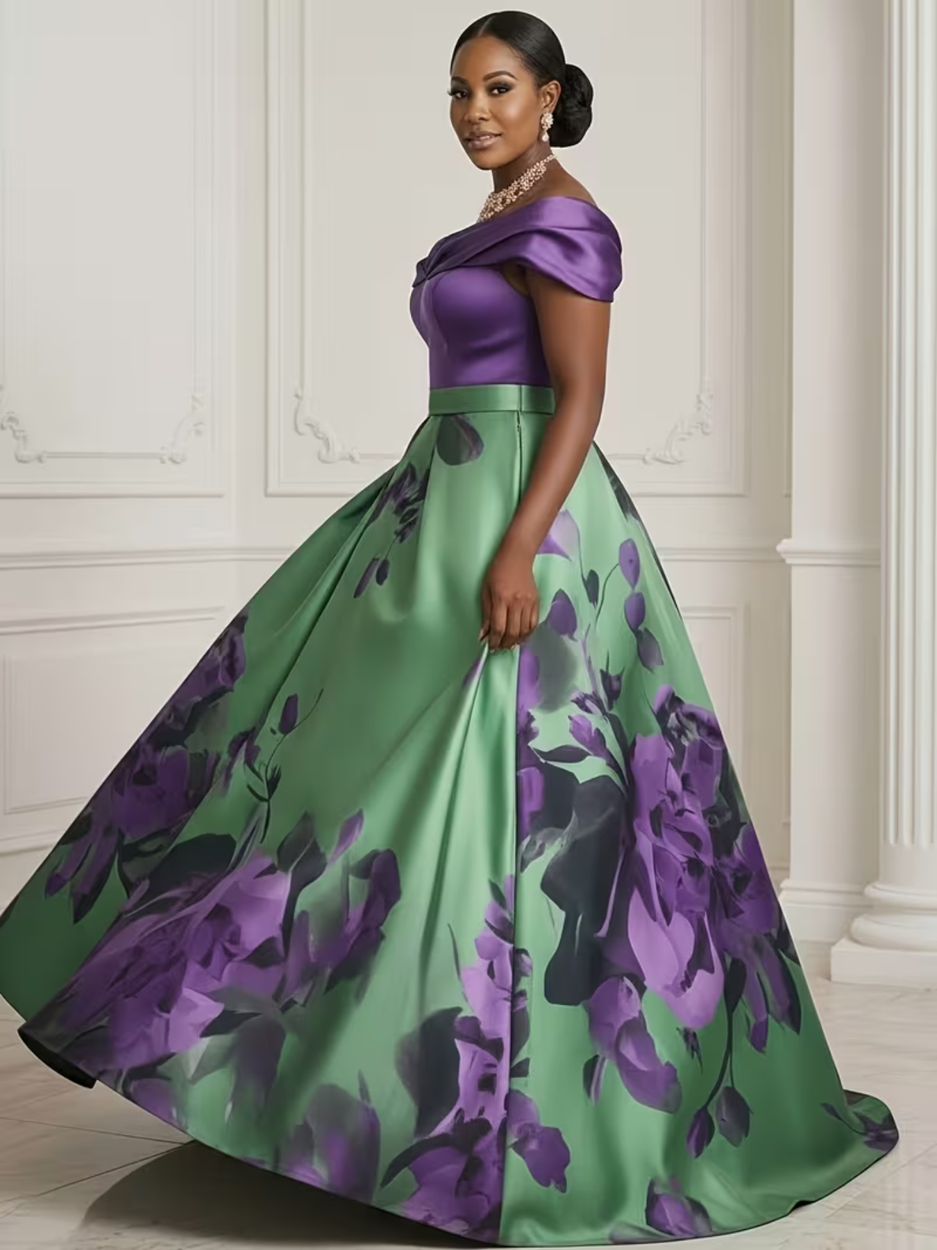 Gaun pesta formal wanita ukura - Romper Floral Print ulasan dan harga